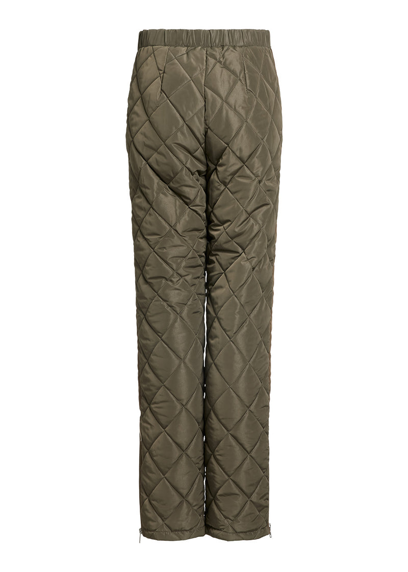 Rethinkit Quilted trousers COUNTRY Thermo 4012 green turtle