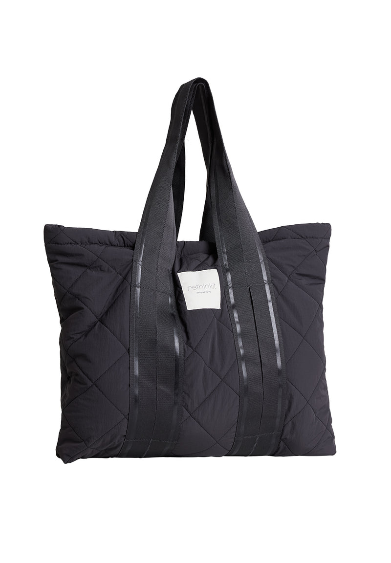 Rethinkit Quilted Tote Malmoe Acc 0022 almost black